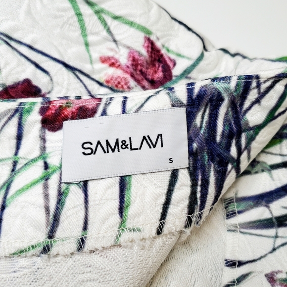 Sam & Lavi | Jacquard Floral Shorts Size Small - Picture 12 of 14